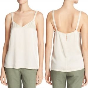 Vince satin camisole‎ tank top champagne cream size small